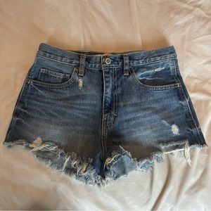Classic Blue Abercrombie Denim Cutoffs